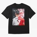 Cristiano Ronaldo , Manchester Star , Football Poster 2122 Star Oversized T-Shirt Celebrate FIFA World Cup 2026 USA Canada Mexico Built around Mbappe and Neymar, England and Germany Energy, Football Festival Excitement, Trophy Ambitions, Country