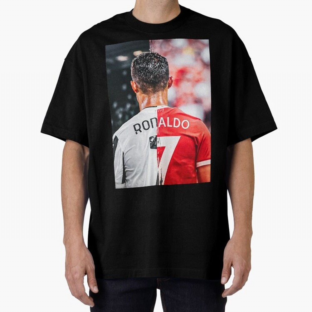 Cristiano Ronaldo , Manchester Star , Football Poster 2122 Star Oversized T-Shirt Celebrate FIFA World Cup 2026 USA Canada Mexico Built around Mbappe and Neymar, England and Germany Energy, Football Festival Excitement, Trophy Ambitions, Country