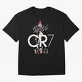 CR7 Oversized T-Shirt Bring Bold Fan Energy to Match Day Hype around FIFA World Cup 2026, Haaland, Portugal, Stadium Chants, National Pride, Trophy Dreams and Unforgettable Football Memories; Ideal for Fans Who Follow Messi, Cristiano Ronaldo, CR7,