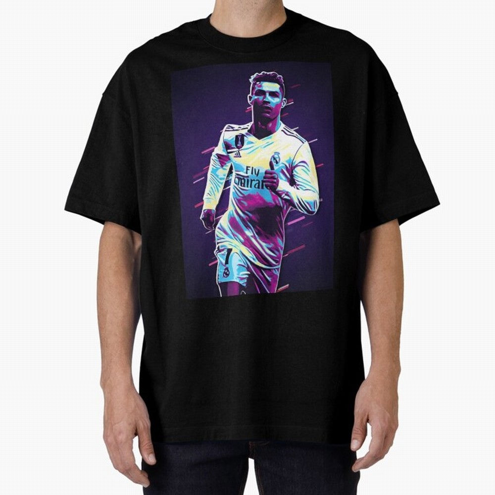 Cr7 Oversized T-Shirt Embrace FIFA World Cup 2026 Group Stage Spirit, with France and Portugal, CR7 and Messi, Supporter Pride, Iconic Celebrations, Legendary Names and Global Match Day Energy; Perfect for Supporters Who Want Bold Football Energy,