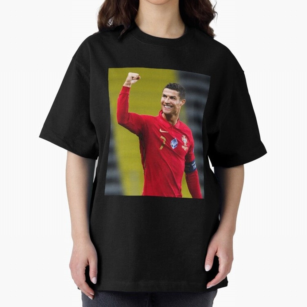 Cr7 | Cristiano Ronaldo | Portugal Oversized T-Shirt Make Your Look Match Match Day Hype around FIFA World Cup 2026 USA Canada Mexico, Neymar, England, Football Festival Excitement, Trophy Ambitions, Country Rivalries and Star Player Buzz; Made for