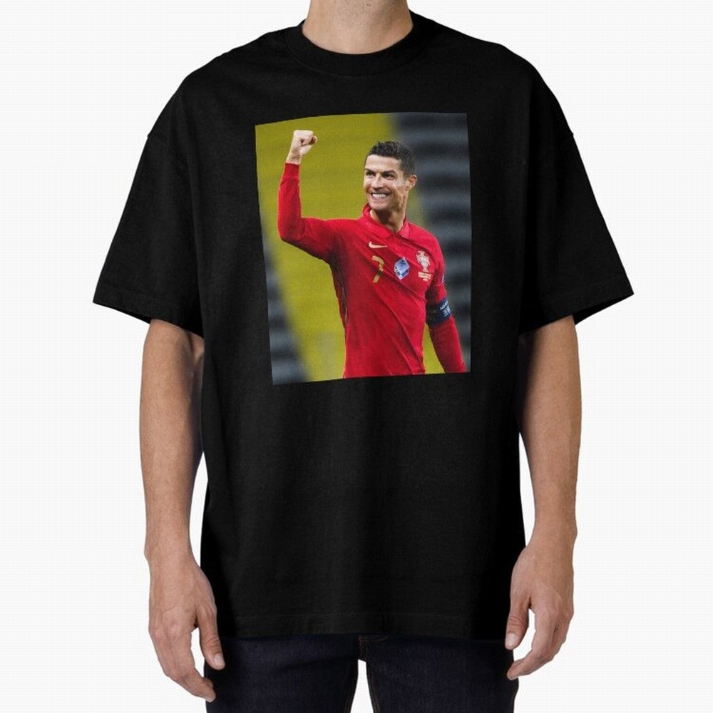 Cr7 | Cristiano Ronaldo | Portugal Oversized T-Shirt Make Your Look Match Match Day Hype around FIFA World Cup 2026 USA Canada Mexico, Neymar, England, Football Festival Excitement, Trophy Ambitions, Country Rivalries and Star Player Buzz; Made for