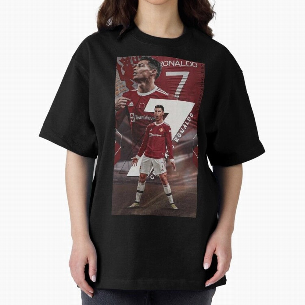 Cristiano Ronaldo Oversized T-Shirt Back Your Heroes with the FIFA World Cup 2026 Group Stage Journey through Messi, CR7 and Mbappe Highlights, England, France and Netherlands Pride, Global Supporter Spirit, Legendary Goals, National Colors and