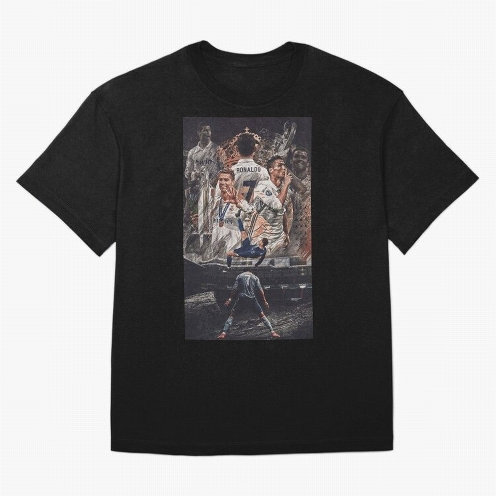 Cristiano Ronaldo Oversized T-Shirt Fuel the Hype around Match Day Hype around FIFA World Cup 2026, Neymar, Argentina, Match Day Excitement, Supporter Culture, Golden Goals and Global Football Passion; Perfect for Supporters Who Want Bold Football