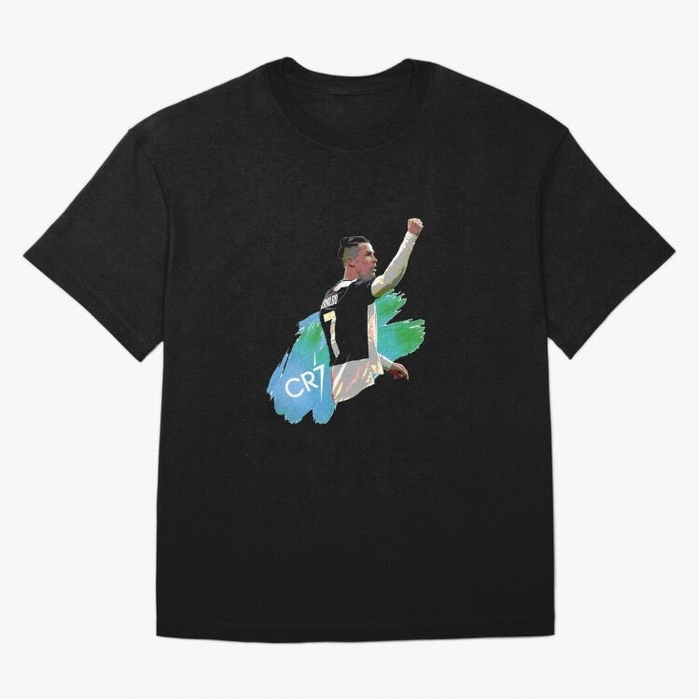 Cristiano Ronaldo Oversized T-Shirt Keep the Legacy of FIFA World Cup 2026 Spirit, Celebrating Brazil, Neymar, Stadium Memories, Football Loyalty, International Chants and Championship Tradition; Perfect for Supporters Who Want Bold Football