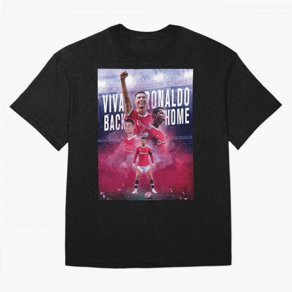 Cristiano Ronaldo Cr7 The Legend Of Manchester United , Ronaldo Gifts, Ronaldo Best Selling , Ronald Oversized T-Shirt Bring Supporter Culture to Match Day Hype around FIFA World Cup 2026, Haaland and Mbappe, Argentina, Classic Soccer Heritage,