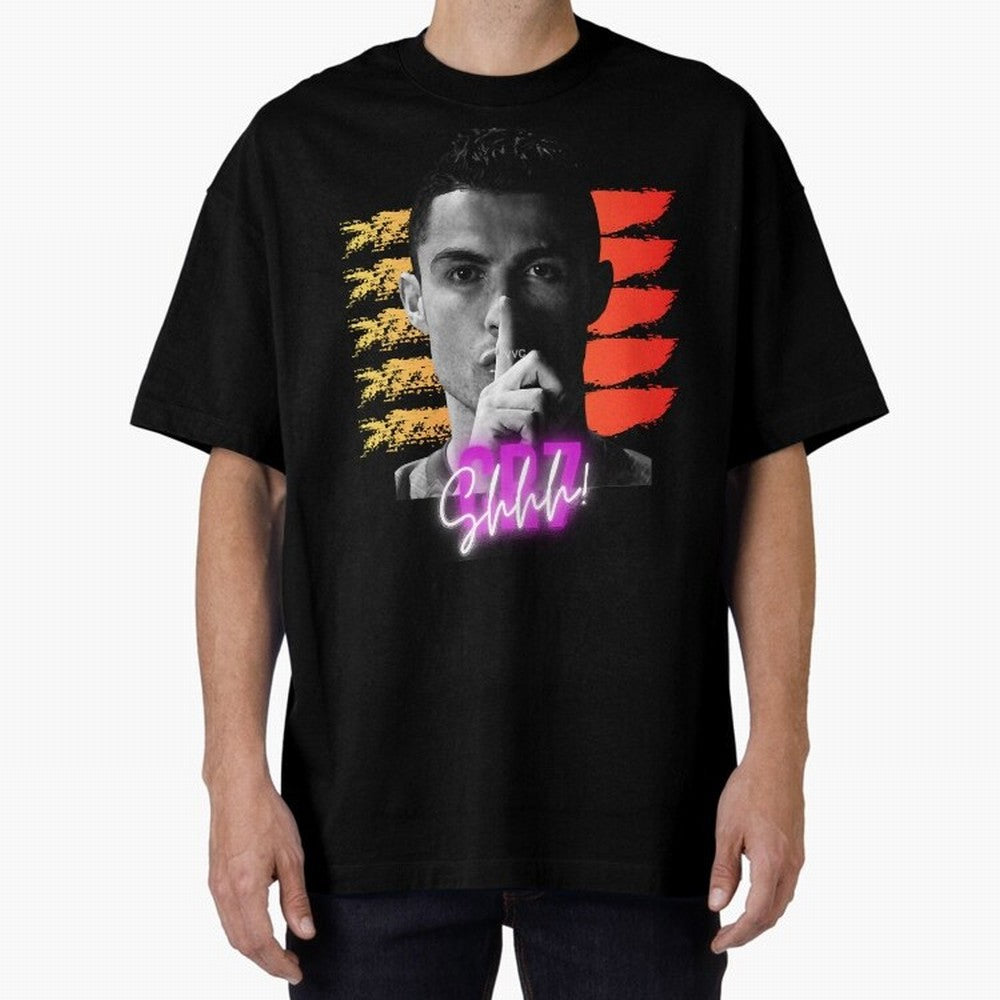 Cristiano Ronaldo cr7 portugal Oversized T-Shirt Fuel the Hype around FIFA World Cup 2026 USA Canada Mexico Connected to CR7 and Messi, Germany Energy, Worldwide Fan Energy, Dramatic Goals, Stadium Lights and Championship Celebrations; Perfect for