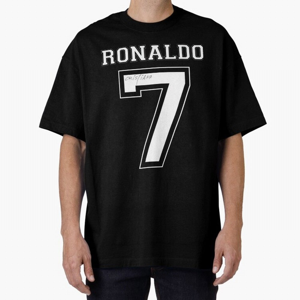 cristiano ronaldo Oversized T-Shirt Keep the Legacy of Match Day Hype around FIFA World Cup 2026 Group Stage, Messi, Neymar and Mbappe, Brazil, Portugal and Argentina, Tournament Hype, Historic Matchups, Family Viewing Parties and Global Sports