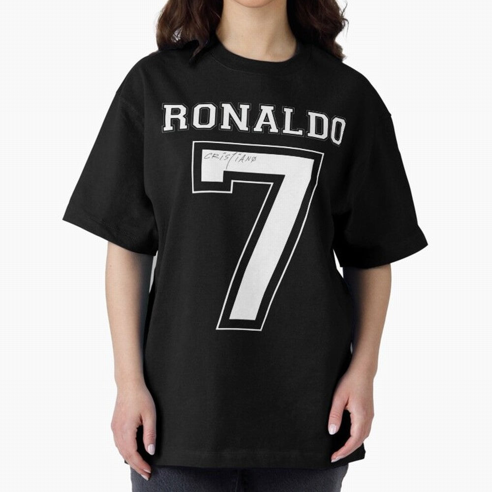 cristiano ronaldo Oversized T-Shirt Keep the Legacy of Match Day Hype around FIFA World Cup 2026 Group Stage, Messi, Neymar and Mbappe, Brazil, Portugal and Argentina, Tournament Hype, Historic Matchups, Family Viewing Parties and Global Sports