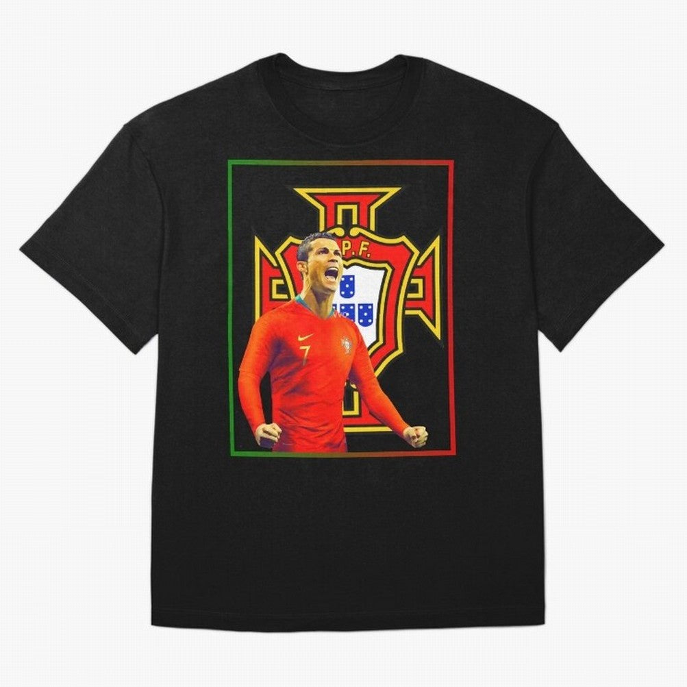cristiano ronaldo Oversized T-Shirt Carry the Colors and Pride of the FIFA World Cup 2026 USA Canada Mexico Journey through Cristiano Ronaldo Highlights, Spain Pride, Fan Favorite Moments, National Team Passion, Big Match Drama and Soccer History;