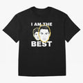 Cristiano Ronaldo - I Am The Best. Oversized T-Shirt Enjoy the Biggest Football Party of FIFA World Cup 2026 Featuring Messi, Neymar and Mbappe, England Energy, Stadium Chants, National Pride, Trophy Dreams and Unforgettable Football Memories;