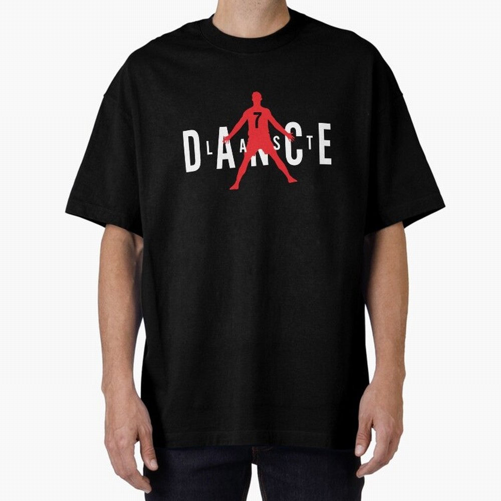 The Last Dance CR7 Oversized T-Shirt Show Your Tournament Heart for FIFA World Cup 2026 Group Stage for Fans of Mbappe and Germany, Bringing Soccer Culture, Superstar Moments, National Team Dreams and Competitive Fire; Ideal for Fans Who Follow