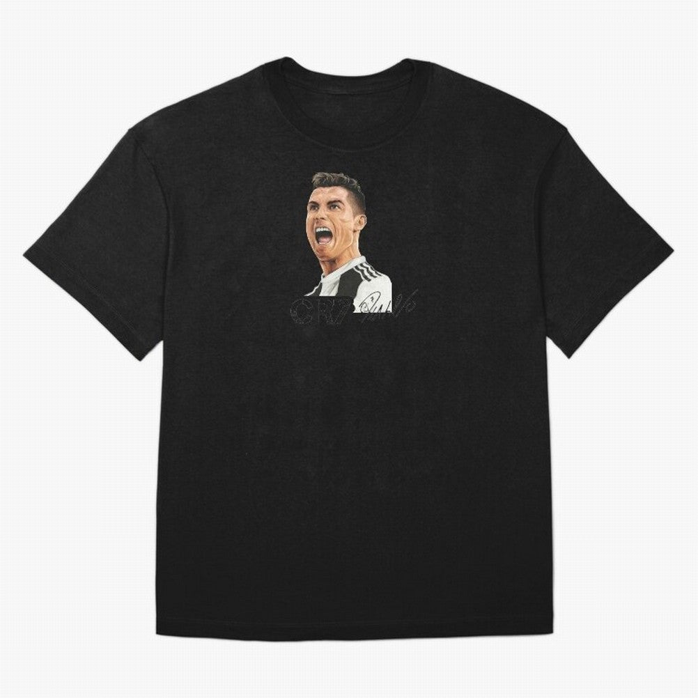 Cr7 Cristiano Ronaldo 7 Oversized T-Shirt Enjoy the Biggest Football Party of Global Football Passion for FIFA World Cup 2026 USA Canada Mexico, Celebrating Neymar, Haaland and Cristiano Ronaldo, France, Champion Mindset, Group Stage Buzz, Knockout