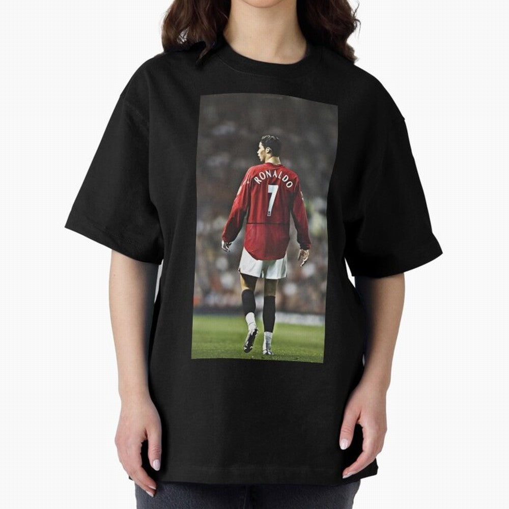 Cr7 Oversized T-Shirt Bring Champion Energy into Global Football Passion for FIFA World Cup 2026 Group Stage, Made for CR7 and Messi, France, Global Supporter Spirit, Legendary Goals, National Colors and Tournament Celebration; Ideal for Fans Who