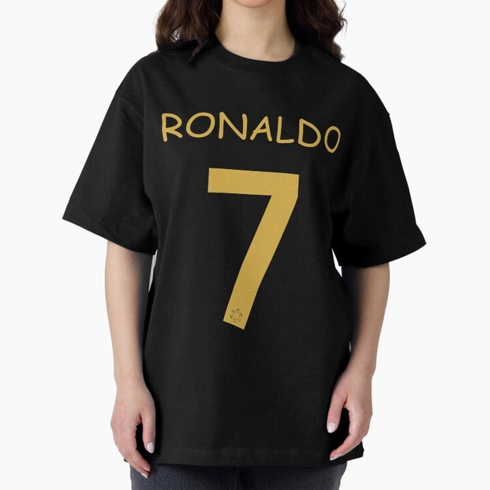 Cristiano Ronaldo shirt - al nassr 2023 Oversized T-Shirt Bring Global Tournament Vibes to Match Day Hype around FIFA World Cup 2026, Messi and Cristiano Ronaldo, France and Portugal, Match Day Excitement, Supporter Culture, Golden Goals and Global