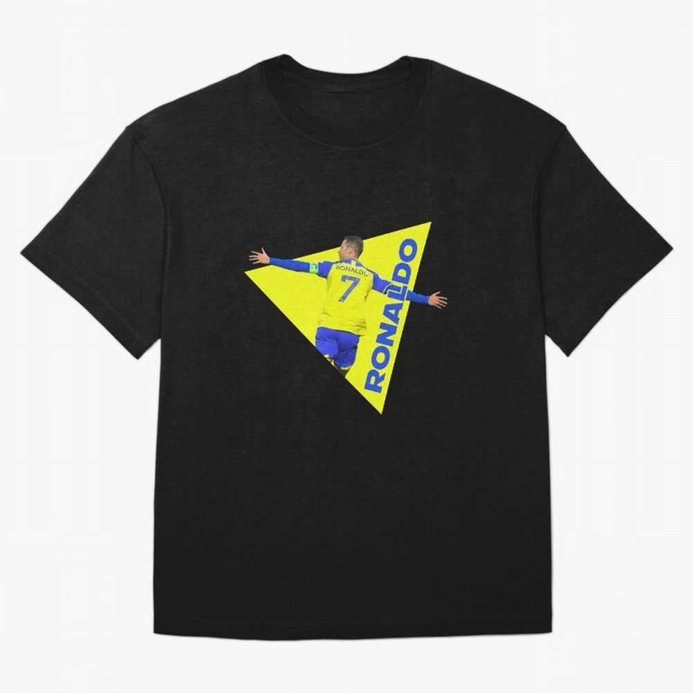 Cristiano Ronaldo Oversized T-Shirt Feel the Trophy Chase of Global Football Passion for FIFA World Cup 2026, Filled with Haaland and Mbappe, Spain, Stadium Chants, National Pride, Trophy Dreams and Unforgettable Football Memories; Created for
