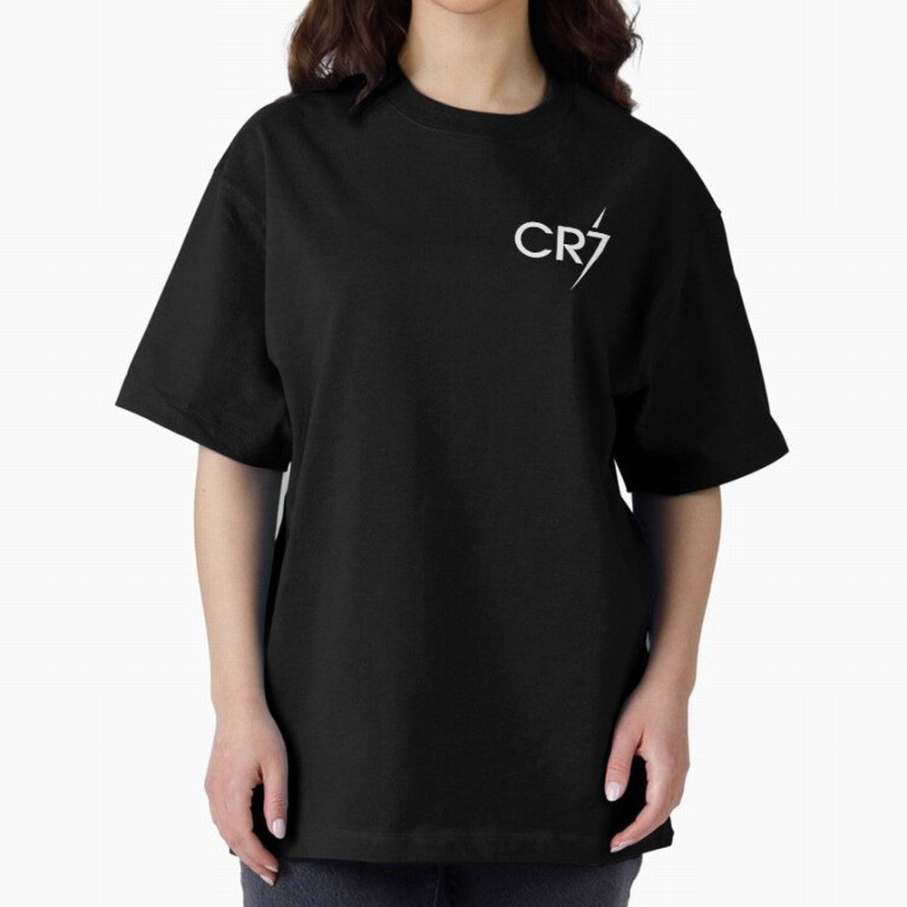 CR7 Black Oversized T-Shirt Join the Countdown to FIFA World Cup 2026 USA Canada Mexico for Fans of CR7 and Messi and Portugal, Bringing Championship Spirit, Famous Goals, Roaring Crowds and International Football Unity; Made for Die Hard