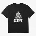 Cristiano Ronaldo CR7 Oversized T-Shirt Embrace FIFA World Cup 2026 Featuring Messi, CR7 and Mbappe, England and Germany Energy, Championship Spirit, Famous Goals, Roaring Crowds and International Football Unity; Great for Supporters Who Love