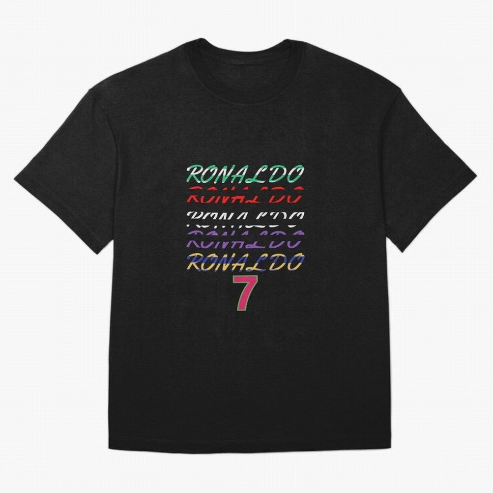 LOVE CR7 RONALDO - ALL CAREER Oversized T-Shirt Step into Match Day Hype around FIFA World Cup 2026 USA Canada Mexico, Messi, CR7 and Mbappe, Argentina, Champion Mindset, Group Stage Buzz, Knockout Tension and Passionate Fan Culture; Ideal for
