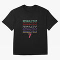 LOVE CR7 RONALDO - ALL CAREER Oversized T-Shirt Step into Match Day Hype around FIFA World Cup 2026 USA Canada Mexico, Messi, CR7 and Mbappe, Argentina, Champion Mindset, Group Stage Buzz, Knockout Tension and Passionate Fan Culture; Ideal for