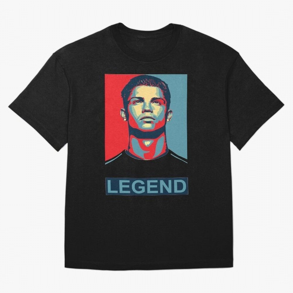 cristiano ronaldo legend Oversized T-Shirt Cheer through Every Moment of Global Football Passion for FIFA World Cup 2026 USA Canada Mexico, Driven by Messi, Portugal, Spain and Germany, Vintage Soccer Flavor, Modern Football Stars, National Flags