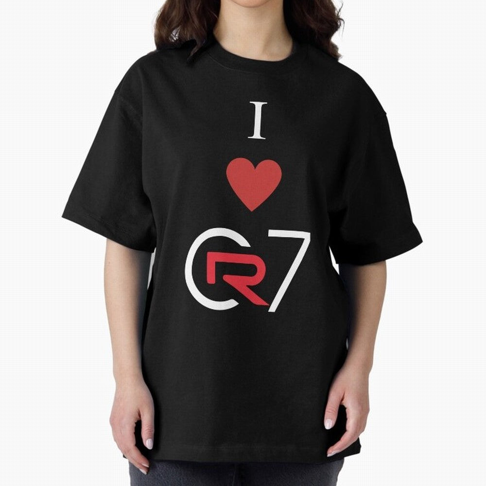 Cristiano Ronaldo T-shirt Oversized T-Shirt Celebrate Unforgettable Nights in Match Day Hype around FIFA World Cup 2026 USA Canada Mexico, Cristiano Ronaldo, France and Portugal, Football History, Final Match Energy, Crowd Noise and Once in a