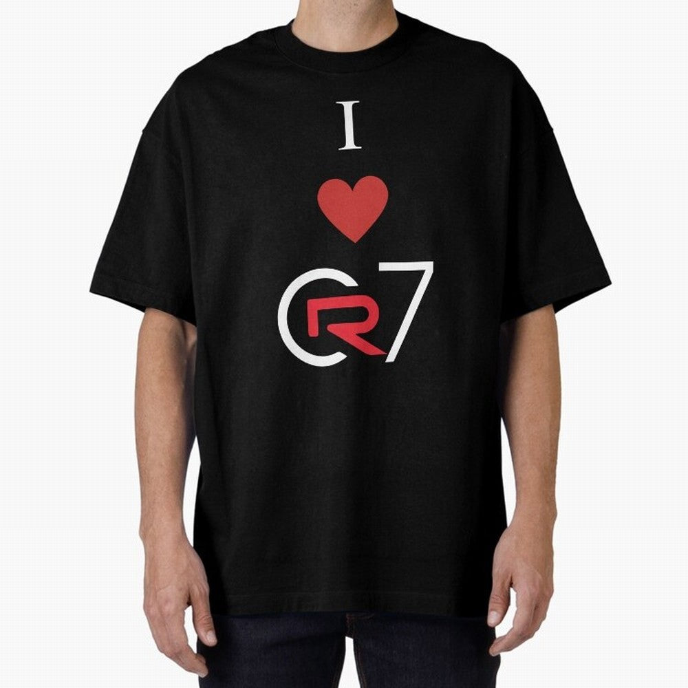 Cristiano Ronaldo T-shirt Oversized T-Shirt Celebrate Unforgettable Nights in Match Day Hype around FIFA World Cup 2026 USA Canada Mexico, Cristiano Ronaldo, France and Portugal, Football History, Final Match Energy, Crowd Noise and Once in a
