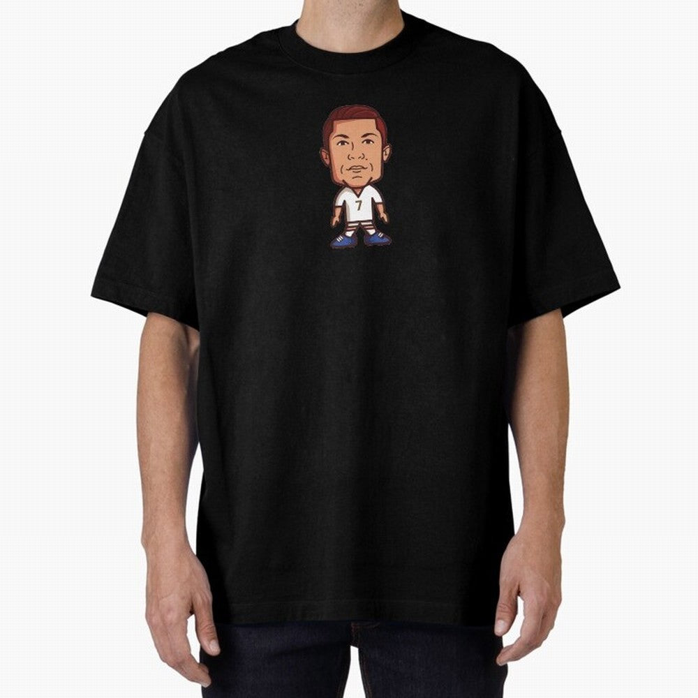 Cr7 Cristiano Ronaldo Oversized T-Shirt Experience the Global Stage of FIFA World Cup 2026 USA Canada Mexico Spirit, Driven by Spain and Netherlands, Cristiano Ronaldo, Soccer Culture, Superstar Moments, National Team Dreams and Competitive Fire;