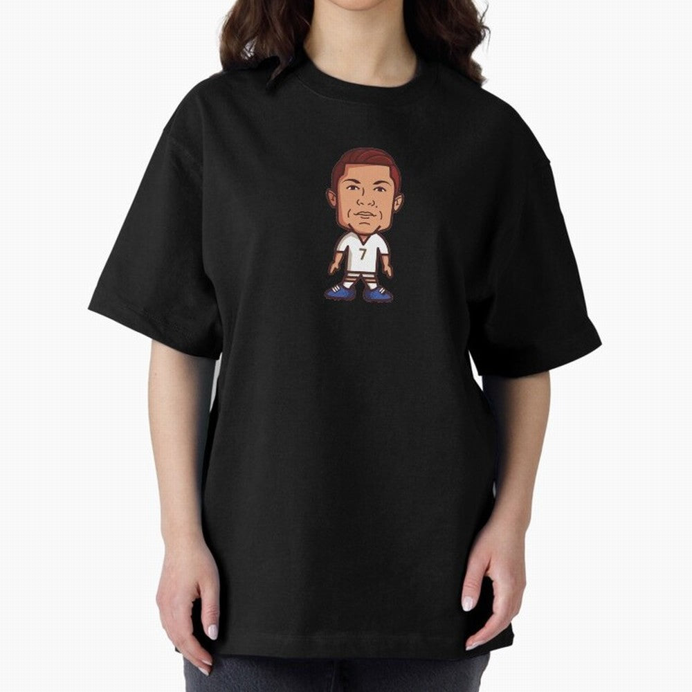 Cr7 Cristiano Ronaldo Oversized T-Shirt Experience the Global Stage of FIFA World Cup 2026 USA Canada Mexico Spirit, Driven by Spain and Netherlands, Cristiano Ronaldo, Soccer Culture, Superstar Moments, National Team Dreams and Competitive Fire;
