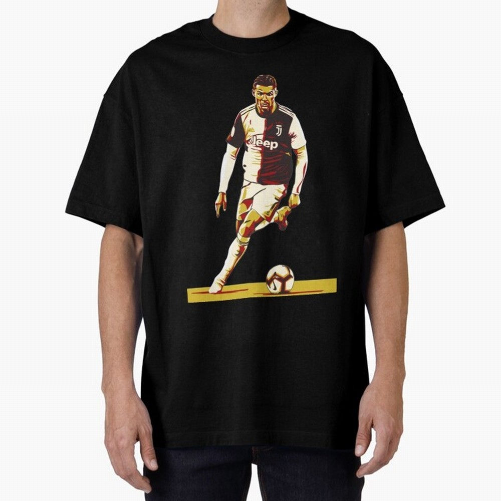 Cristiano Ronaldo Ronaldo Oversized T-Shirt Remember Global Football Passion for FIFA World Cup 2026, Built around CR7 and Messi, England and Germany, Worldwide Fan Energy, Dramatic Goals, Stadium Lights and Championship Celebrations; Perfect for