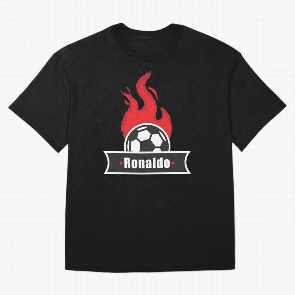 Football Player Design Oversized T-Shirt Support Iconic Players in FIFA World Cup 2026 Group Stage for Fans of Cristiano Ronaldo, Haaland and CR7 and Spain, Bringing Fan Favorite Moments, National Team Passion, Big Match Drama and Soccer History;