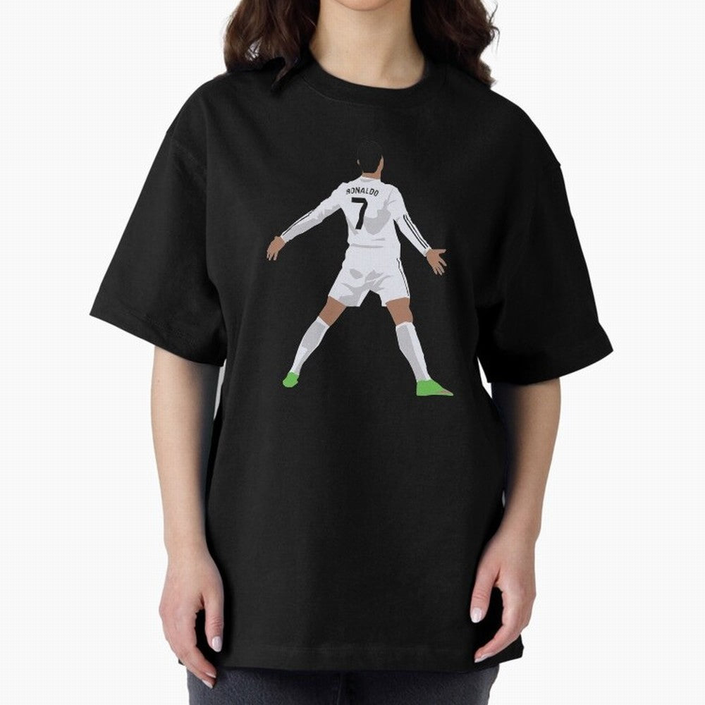 Cristiano Ronaldo Oversized T-Shirt Turn Up for FIFA World Cup 2026 Celebrating Neymar, England, France and Netherlands Energy, Champion Mindset, Group Stage Buzz, Knockout Tension and Passionate Fan Culture; Built for Supporters Chasing Trophy