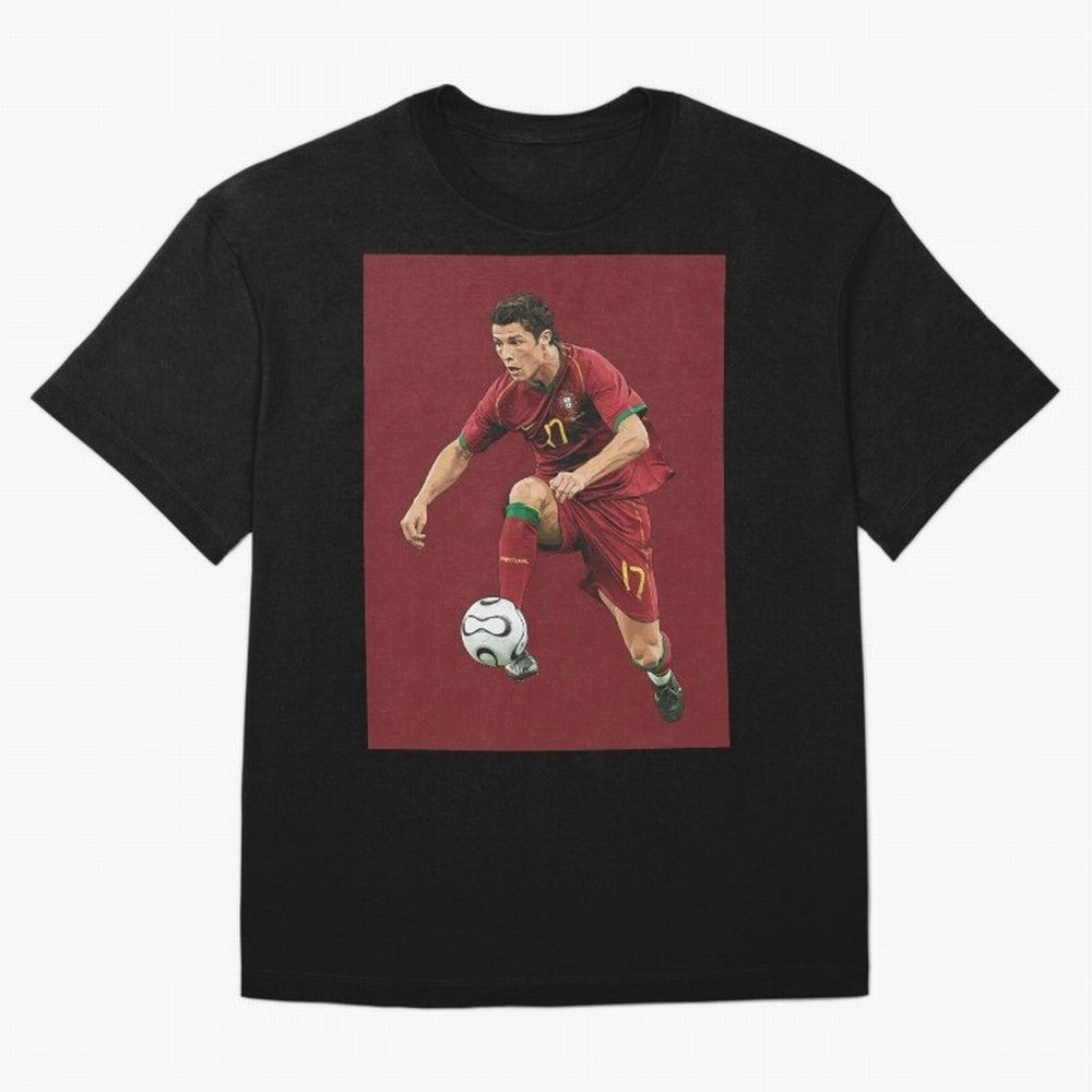 Ronaldo Oversized T-Shirt Cheer through Every Moment of FIFA World Cup 2026 Group Stage for Fans of Cristiano Ronaldo, Haaland and CR7 and Spain, Bringing Stadium Memories, Football Loyalty, International Chants and Championship Tradition; Perfect