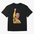 Cristiano Ronaldo - CR 7 Celebration Oversized T-Shirt Wear the Spirit of Match Day Hype around FIFA World Cup 2026 Group Stage, Messi and Cristiano Ronaldo, England, France and Netherlands, Game Day Rituals, Football Legends, Country Pride and the