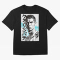 Cristiano Japanese Poster Oversized T-Shirt Celebrate the Stars of the FIFA World Cup 2026 Group Stage Journey through Messi and Cristiano Ronaldo Highlights, England Pride, Fan Favorite Moments, National Team Passion, Big Match Drama and Soccer