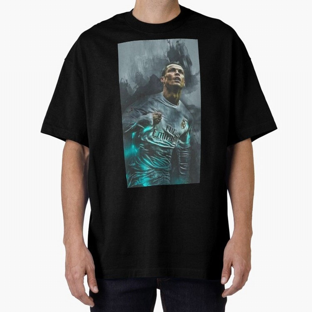 Cristiano Ronaldo Oversized T-Shirt Back Your Heroes with the FIFA World Cup 2026 Journey through CR7 Highlights, Brazil, Portugal and Argentina Pride, Global Supporter Spirit, Legendary Goals, National Colors and Tournament Celebration; Great for