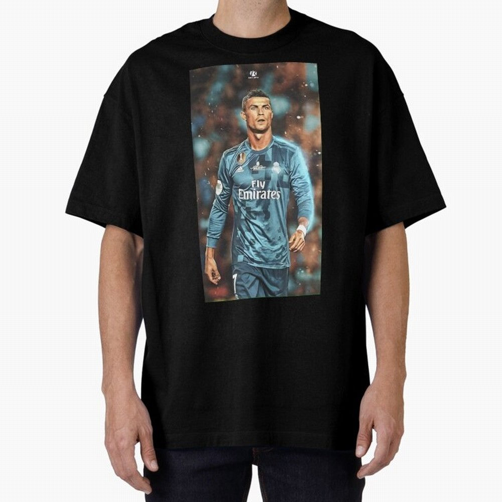 Cr7 Oversized T-Shirt Celebrate Football Dreams Across the FIFA World Cup 2026 USA Canada Mexico Journey through Mbappe Highlights, Argentina, France and Brazil Pride, Worldwide Fan Energy, Dramatic Goals, Stadium Lights and Championship