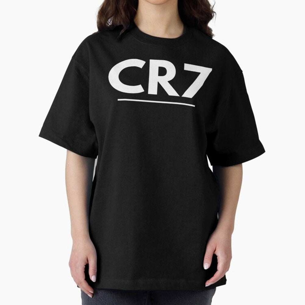 CR7 Oversized T-Shirt Stand Out with Spirit from FIFA World Cup 2026 Group Stage Spirit, with Argentina and Brazil, Haaland and Mbappe, Match Day Excitement, Supporter Culture, Golden Goals and Global Football Passion; Perfect for Fans, Collectors,