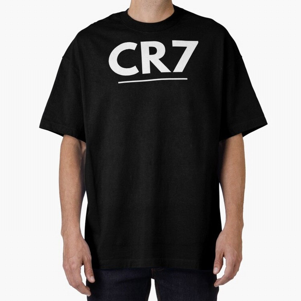 CR7 Oversized T-Shirt Stand Out with Spirit from FIFA World Cup 2026 Group Stage Spirit, with Argentina and Brazil, Haaland and Mbappe, Match Day Excitement, Supporter Culture, Golden Goals and Global Football Passion; Perfect for Fans, Collectors,