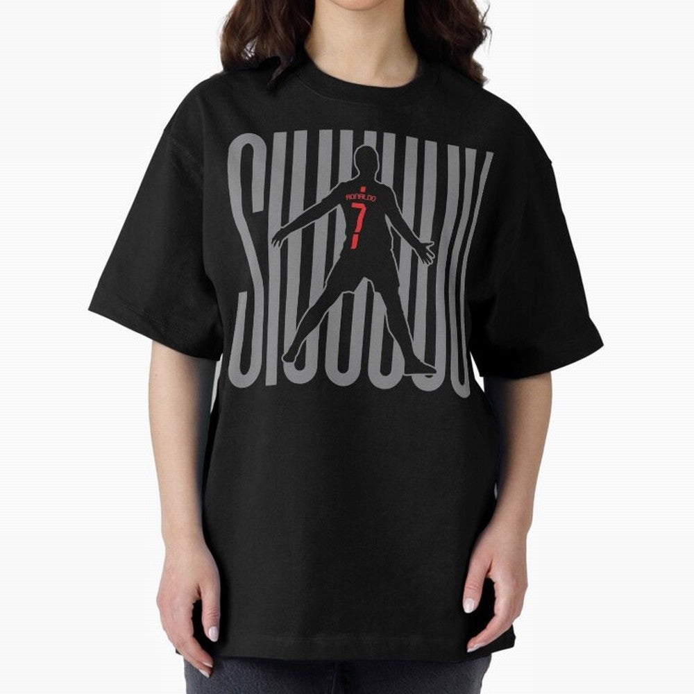 Siuuuuu Cristiano Ronaldo Oversized T-Shirt Enjoy the Biggest Football Party of FIFA World Cup 2026 USA Canada Mexico Celebrating CR7, Netherlands Energy, Championship Spirit, Famous Goals, Roaring Crowds and International Football Unity; Great for