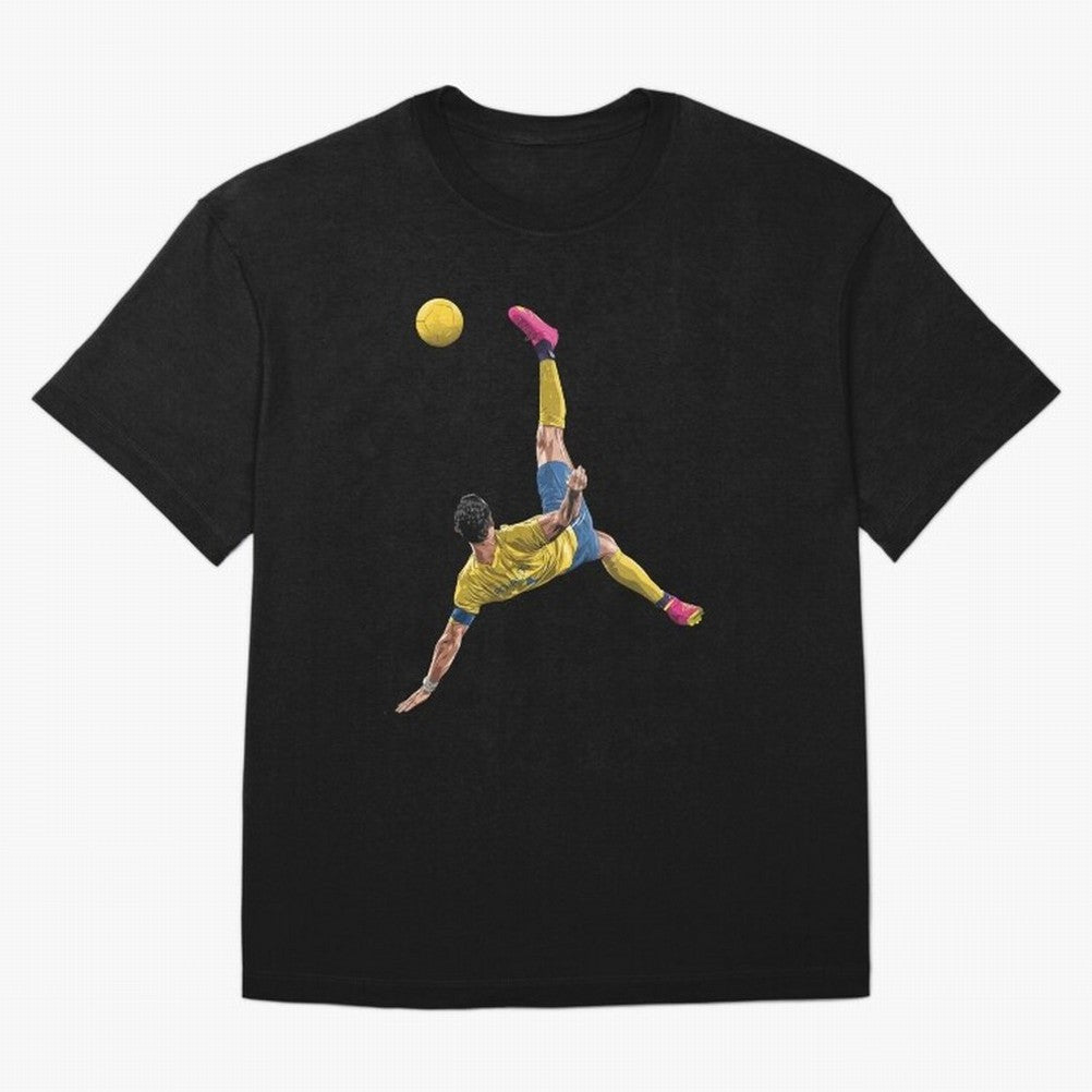 CRISTIANO RONALDO BICYCLE KICK GOAL AL NASSR Classic Oversized T-Shirt Bring International Match Energy to FIFA World Cup 2026 Group Stage Spirit, Celebrating Argentina and Brazil, Haaland, Sports Nostalgia, International Competition, Famous