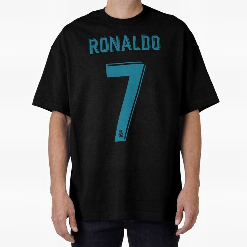 Cristiano Ronaldo 2018 Oversized T-Shirt Follow Every Goal of FIFA World Cup 2026 Group Stage for Fans of Neymar and Brazil, Portugal and Argentina, Bringing Championship Spirit, Famous Goals, Roaring Crowds and International Football Unity;