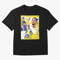 Cristiano Ronaldo Al-Nassr Football Club Oversized T-Shirt Step into the FIFA World Cup 2026 Group Stage Journey through Haaland Highlights, Netherlands Pride, Worldwide Fan Energy, Dramatic Goals, Stadium Lights and Championship Celebrations; Made
