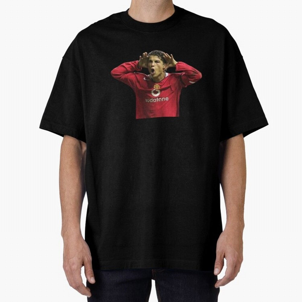 Crisitano Ronaldo Oversized T-Shirt Carry National Pride through Match Day Hype around FIFA World Cup 2026, Messi, England, Football History, Final Match Energy, Crowd Noise and Once in a Lifetime Moments; Built for Supporters Chasing Trophy