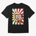 Cristiano Ronaldo 7 Oversized T-Shirt Celebrate Golden Goal Energy in FIFA World Cup 2026 Group Stage Centered on Messi, CR7 and Mbappe, France and Portugal Energy, Retro Football Energy, Iconic Rivalries, Trophy Chase Drama and Stadium Atmosphere;