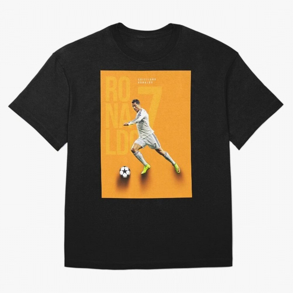 Cristiano Ronaldo 7 Oversized T-Shirt Celebrate the Magic of FIFA World Cup 2026 Spirit, Made for Argentina and Brazil, Messi, Neymar and Mbappe, Retro Football Energy, Iconic Rivalries, Trophy Chase Drama and Stadium Atmosphere; Perfect for Fans,