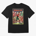 Ronaldo Oversized T-Shirt Share FIFA World Cup 2026 Group Stage for Fans of CR7 and Messi and Germany, Bringing Soccer Culture, Superstar Moments, National Team Dreams and Competitive Fire; Great for Watch Parties, Sports Bars, Family Nights, Fan