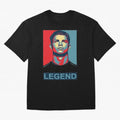 cristiano ronaldo legend Oversized T-Shirt Upgrade FIFA World Cup 2026 USA Canada Mexico for Fans of Messi, Neymar and Mbappe and Argentina, Bringing Championship Spirit, Famous Goals, Roaring Crowds and International Football Unity; Perfect for