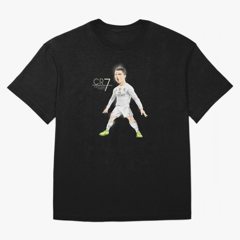 CR7 Oversized T-Shirt Enjoy FIFA World Cup 2026 for Fans of Neymar, Haaland and Cristiano Ronaldo and Brazil, Bringing Retro Football Energy, Iconic Rivalries, Trophy Chase Drama and Stadium Atmosphere; Perfect for People Who Love Argentina,