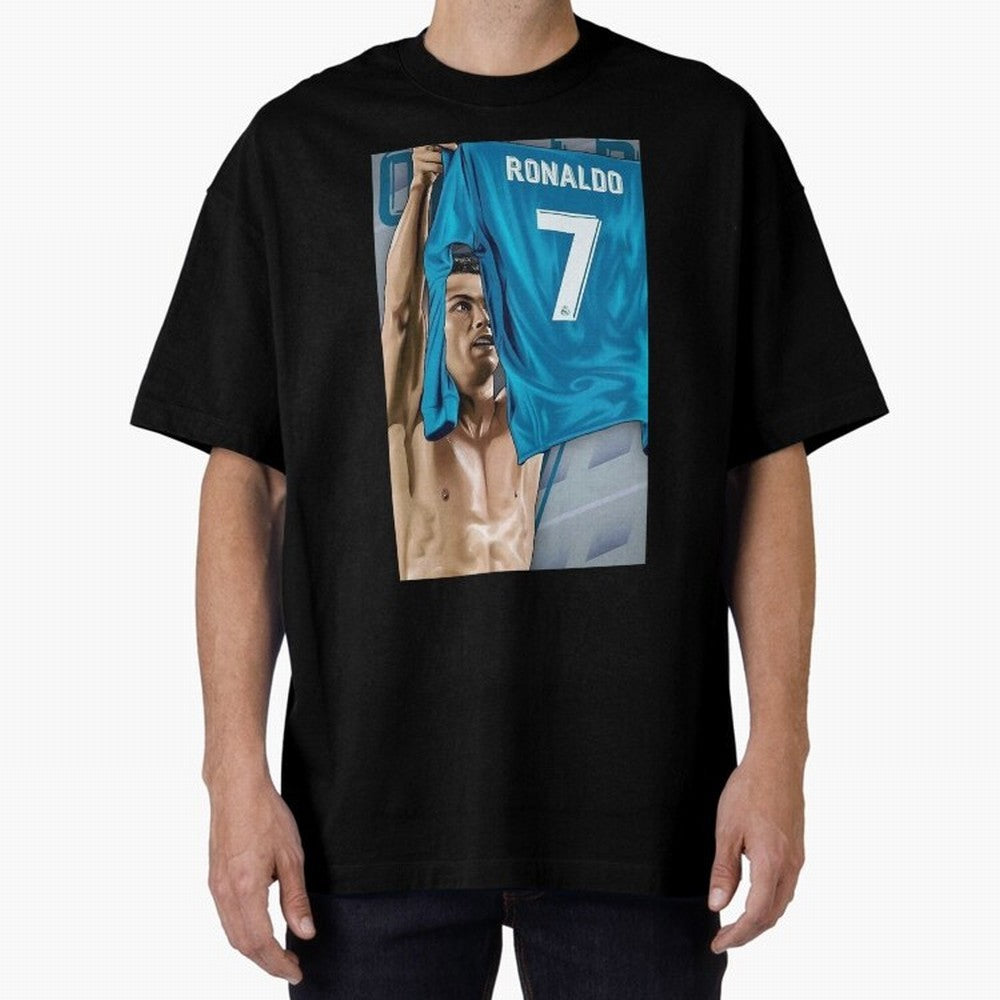 Cristiano Ronaldo Oversized T-Shirt Make Game Day About FIFA World Cup 2026 Group Stage Spirit, Driven by Spain, Messi and Cristiano Ronaldo, Stadium Memories, Football Loyalty, International Chants and Championship Tradition; Perfect for
